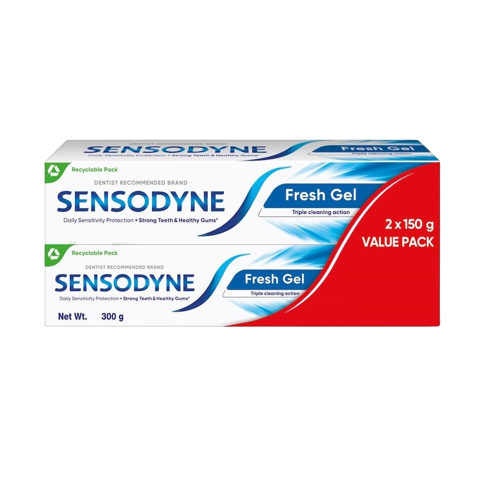 Sensodyne Fresh Gel Toothpaste 2*150gm
