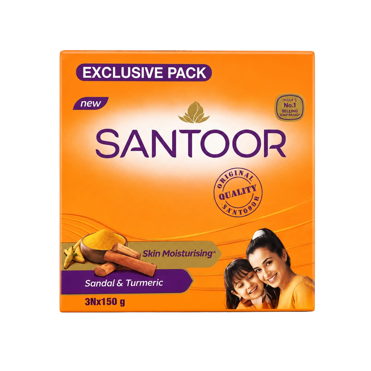 Santoor Soap 3*150Gm 180/-