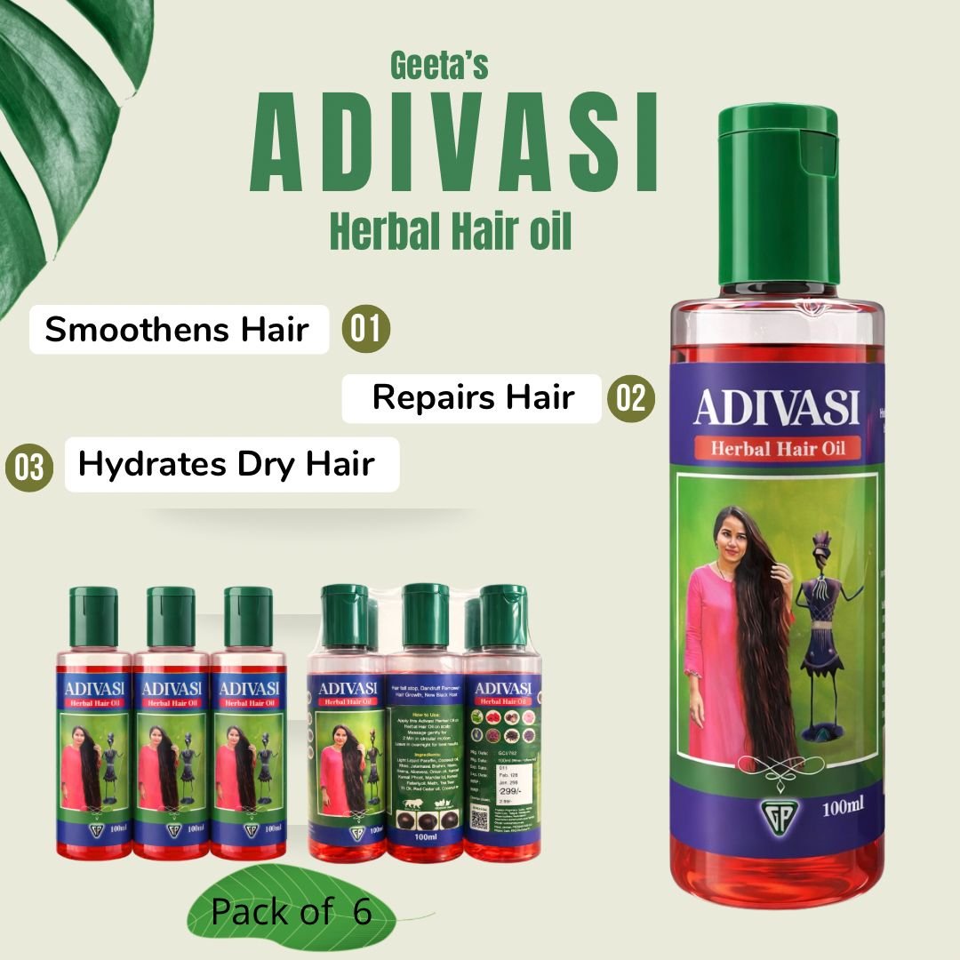 Adivasi Herbal Hair Oil 299/-