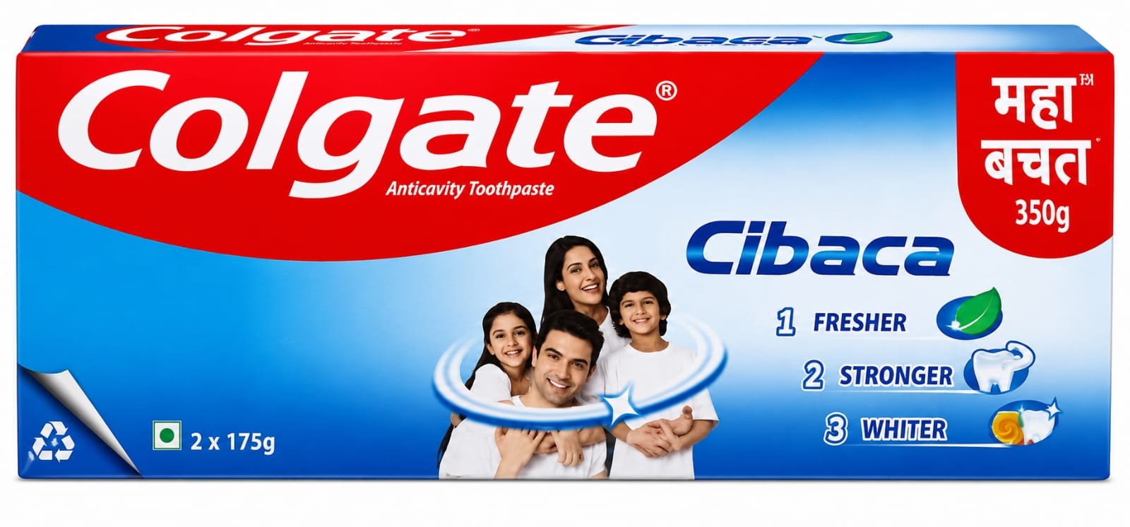 Colgate Cibaca Toothpaste 350Gm