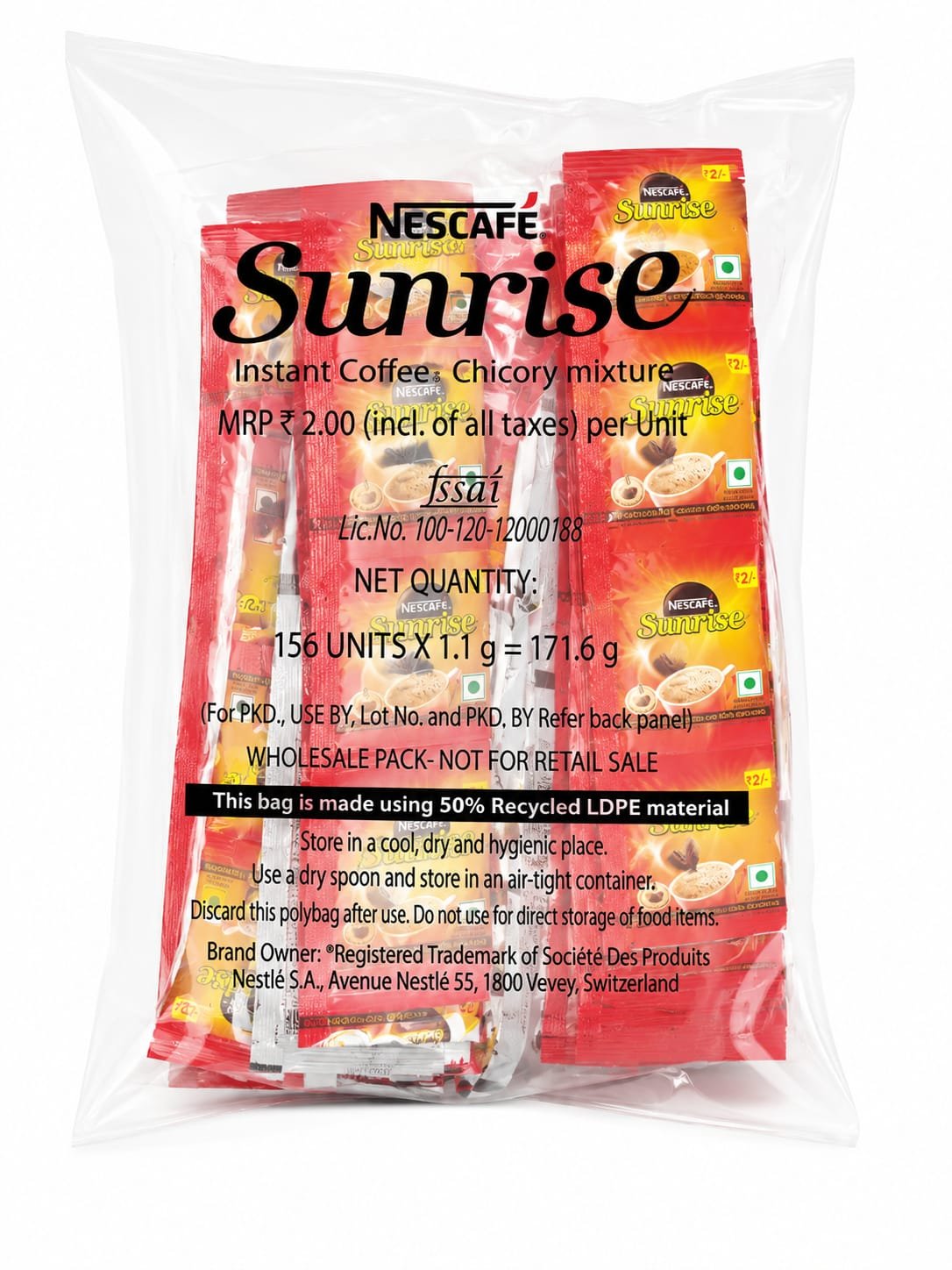Nescafe Sunrise Pouch 2/- - pc