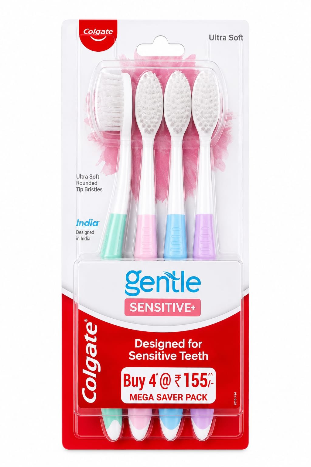 Colgate Gentle Sensitive Ultra Soft Brush 4Pack