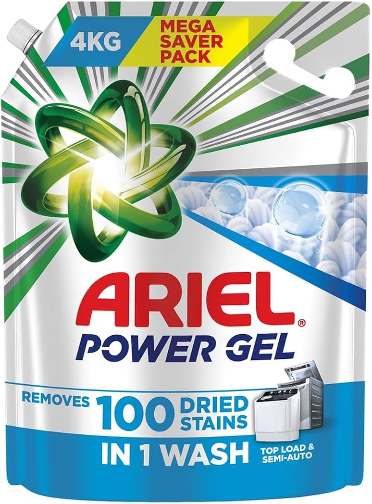 Ariel Power Gel Top Load Liquid 4ltr