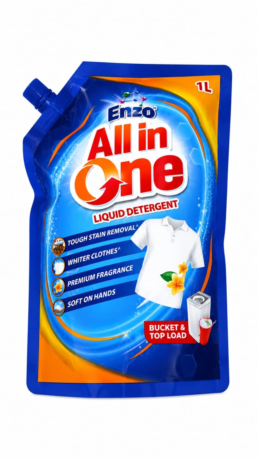 Enzo All In One Liquid Detergent 99/- - pc