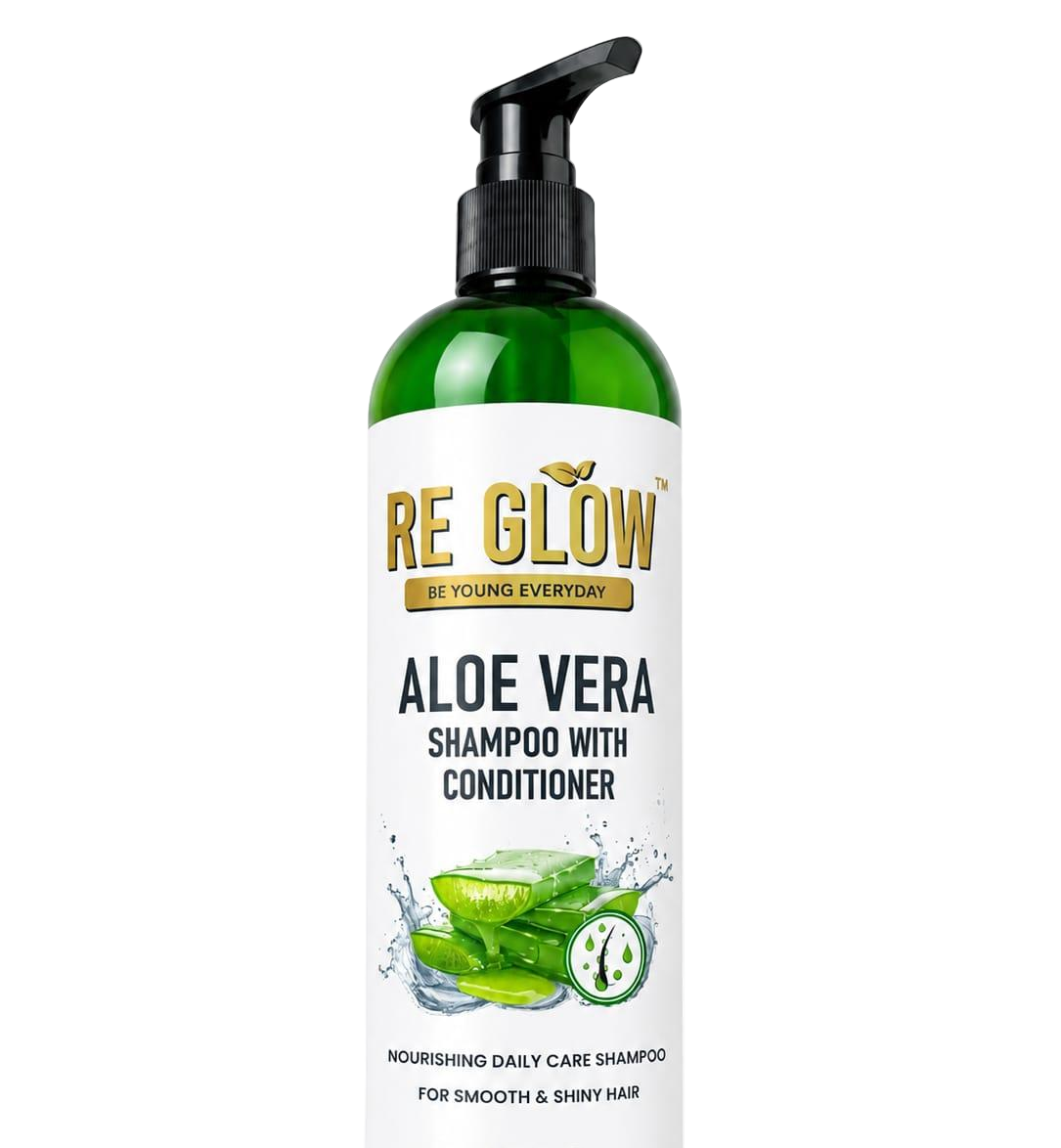 Re Glow Aloe Vera Shampoo  500ml