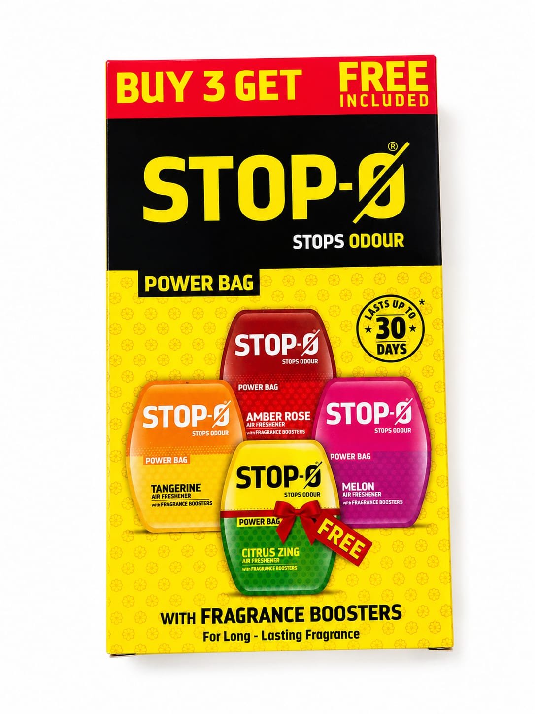 Stop -O  Power Bag 3+1Free