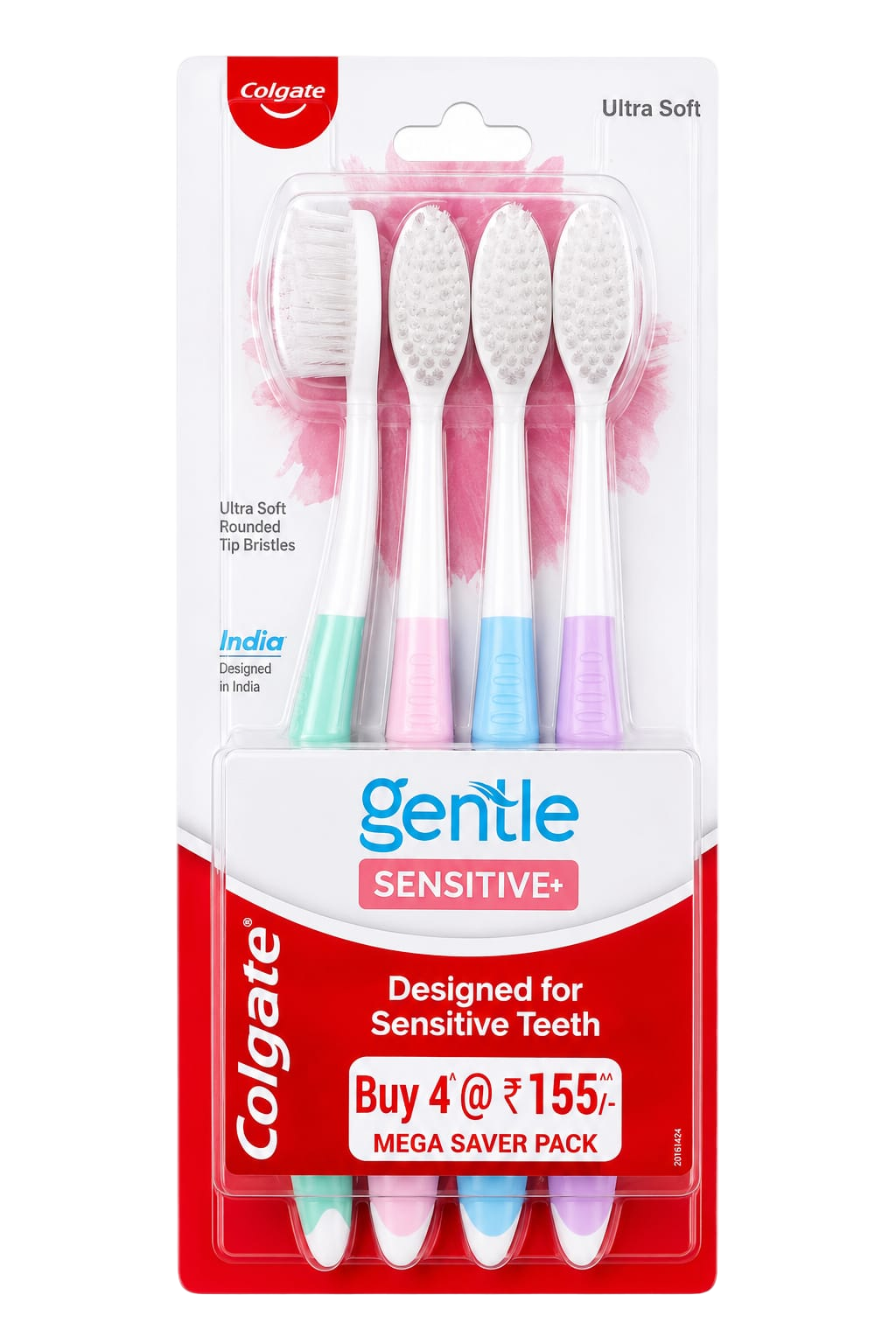 Colgate Gentle Sensitive Ultra Soft Brush 4Pack
