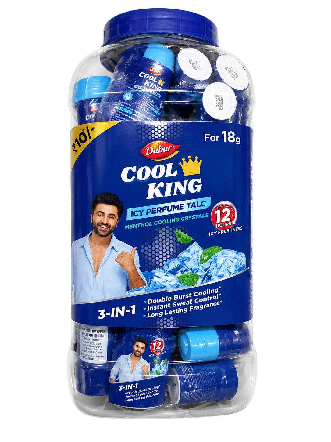 Dabur CoolKing Powder Jar 10/-