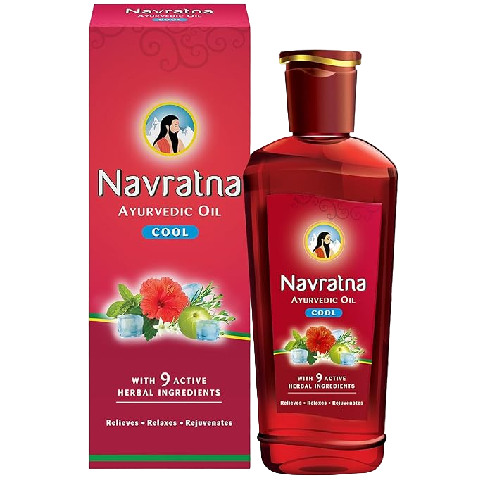Navratna Cool Ayurvedic Hair Oil 20/-