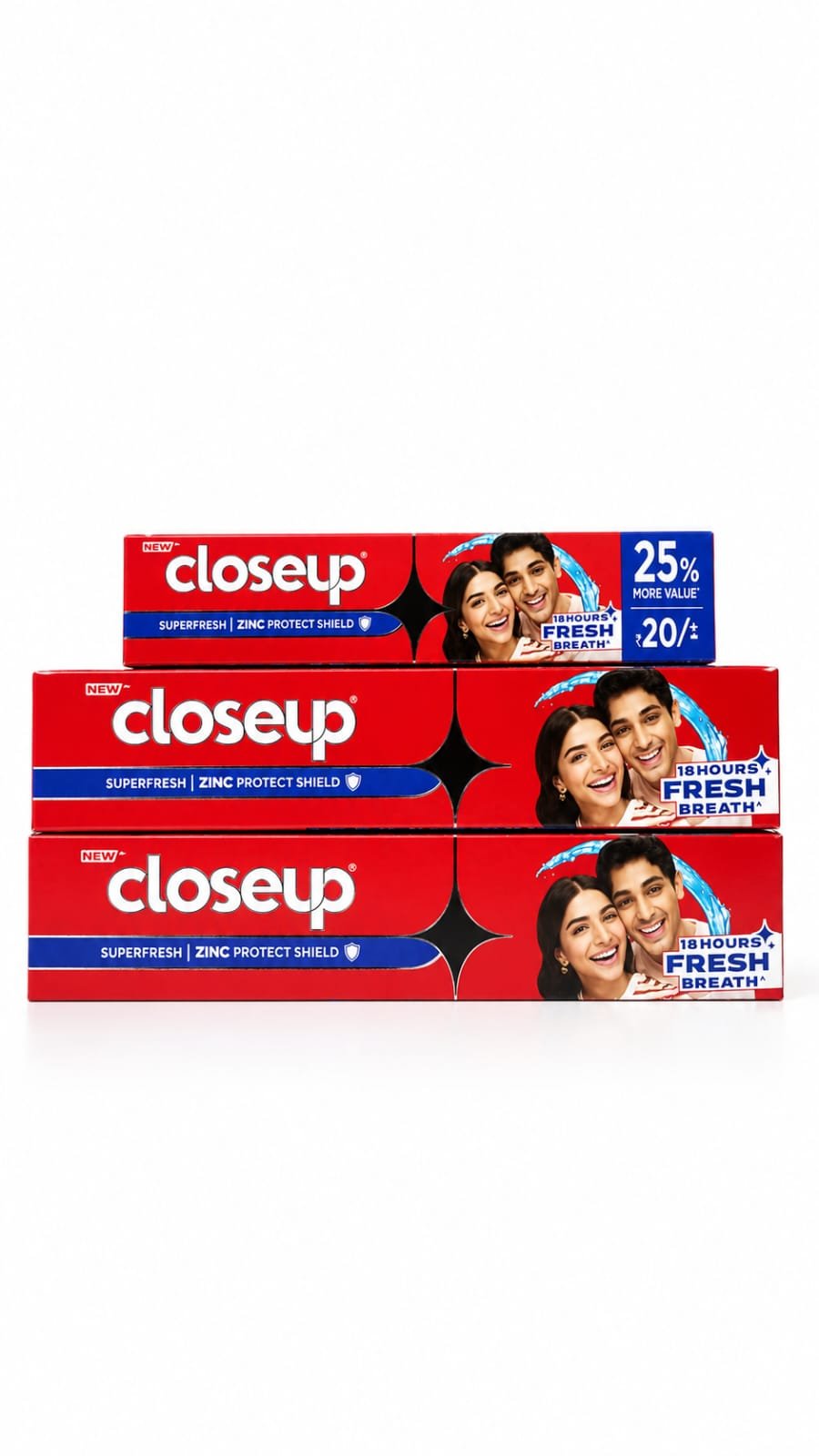 Closeup Everfresh+ Anti-Germ Red Hot Gel Toothpaste Cp Offer