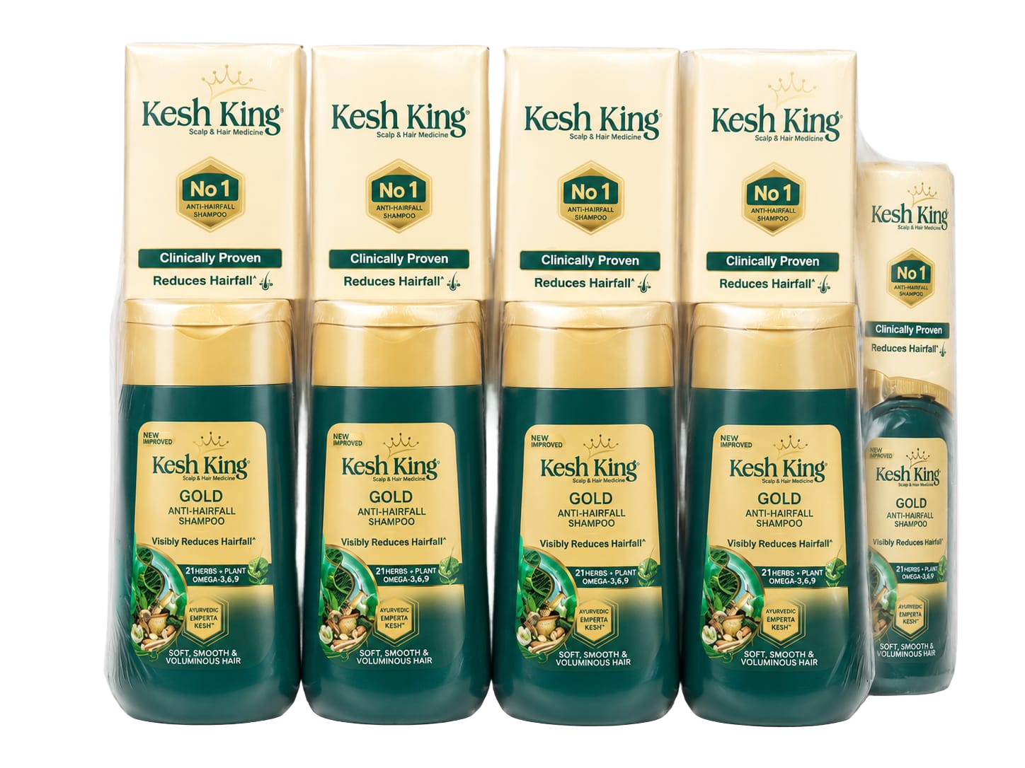 Keshking Gold Ayurvedic Oil 1Bunch  178/-
