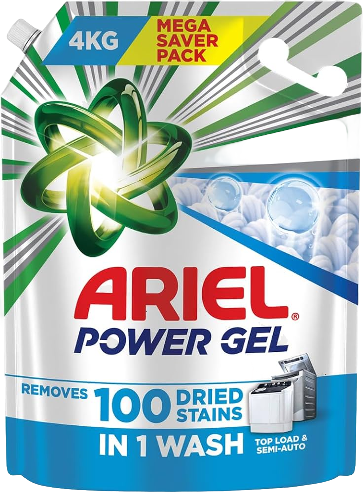 Ariel Power Gel Top Load Liquid 4ltr